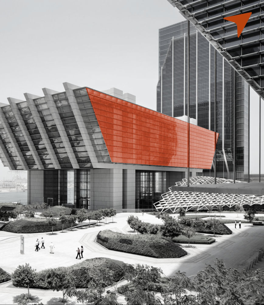 Modern office building